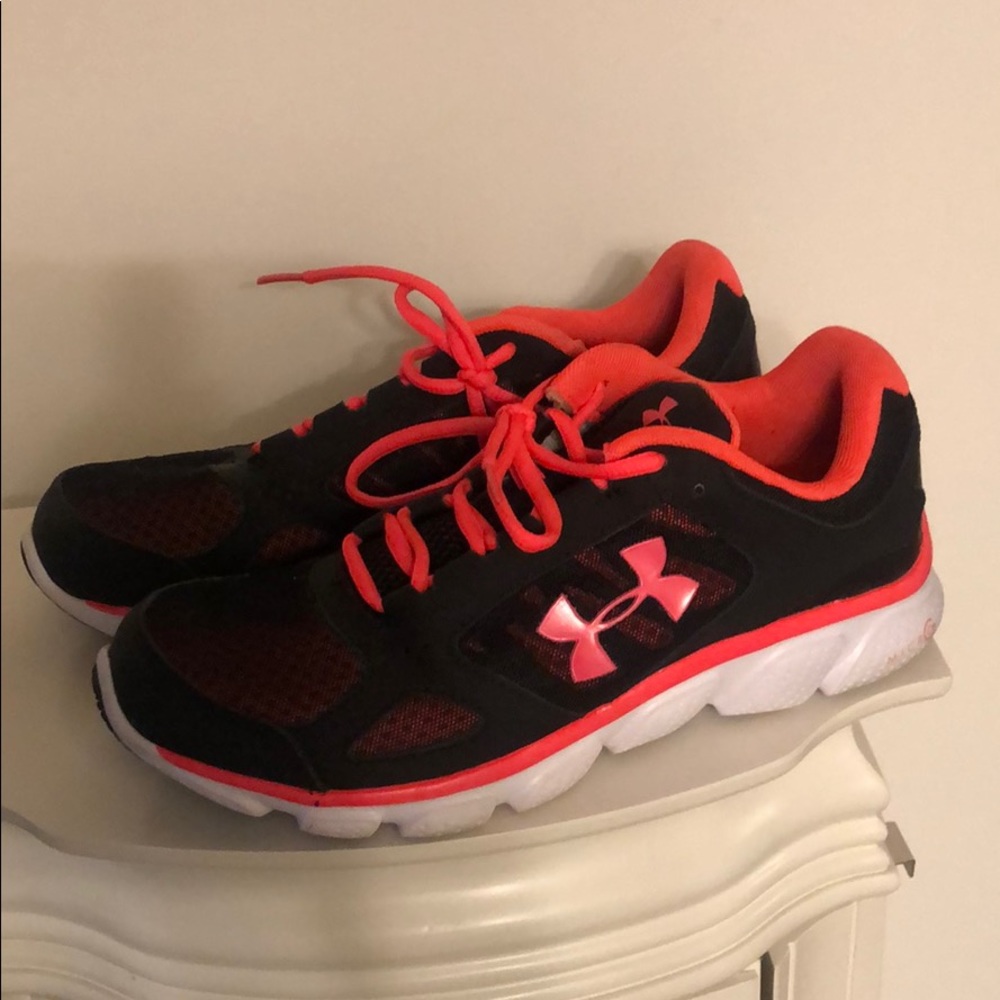 under armour tennis shoes!